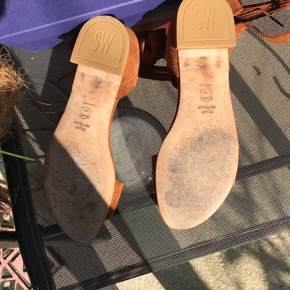 Stuart Weizmann Suede Sandals - Picture 4 of 6